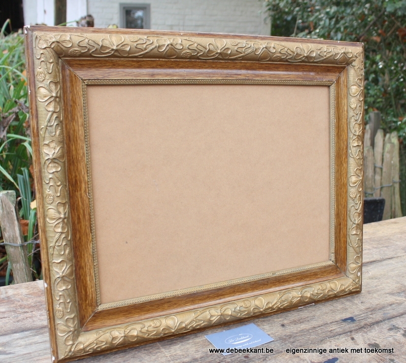 Art nouveau kader zonder glas 52.8 x 62.8